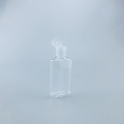 Transparante Achthoekige Flessencapaciteit 60ml Flip Cap