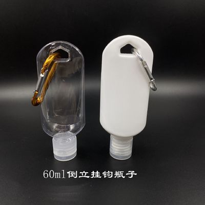 50 Draagbare Flip Top Plastic ODM van ml Bovenkant - onderaan Fles