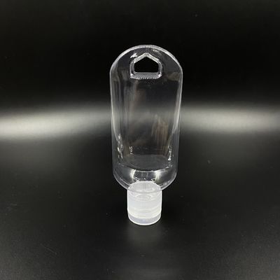 van het de Handdesinfecterende middel van 50ml Carabiner de Haakfles van Petg