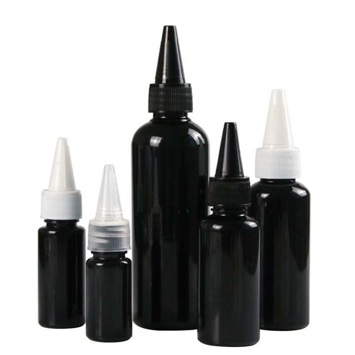 De zwarte ODM FDA van Cosemic Plastic 80ml Flessen van de Samendrukkingssaus